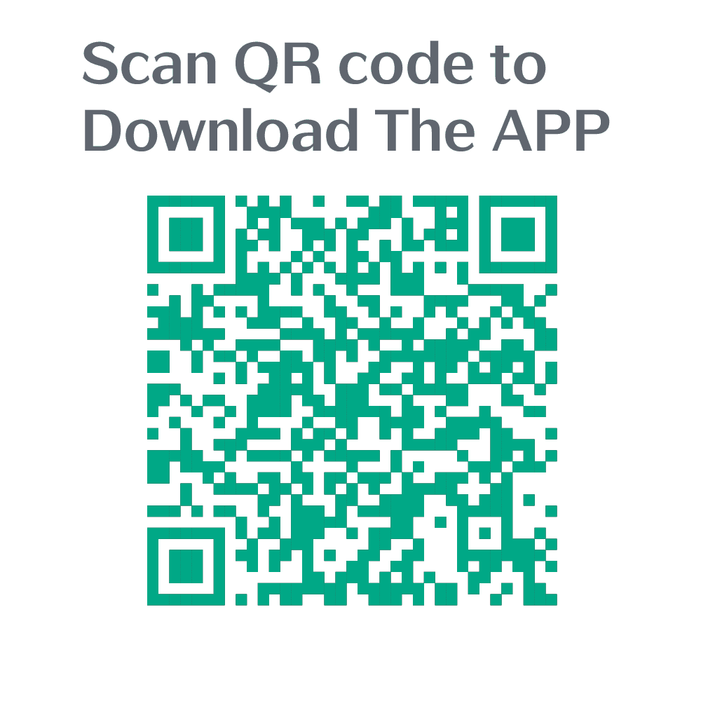 Scan QR code to Download The APP