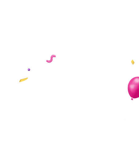 Pink balloon