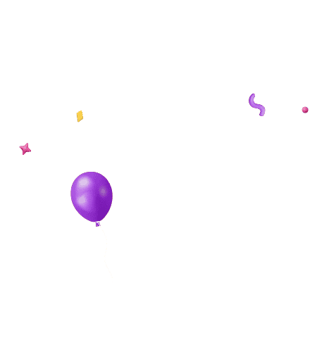 Purple balloon