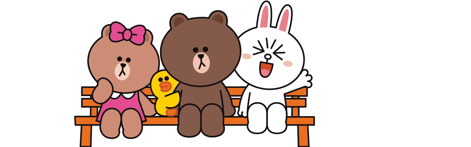 LINE 人物 熊大與兔兔